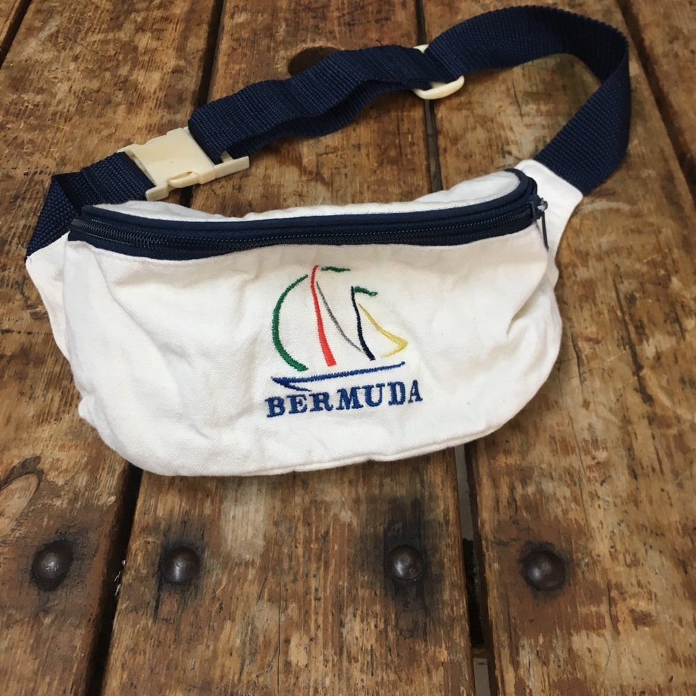 Vintage Bermuda Fanny Pack/ OS